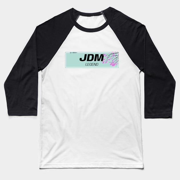 JDM Legend Baseball T-Shirt by GoldenTuners